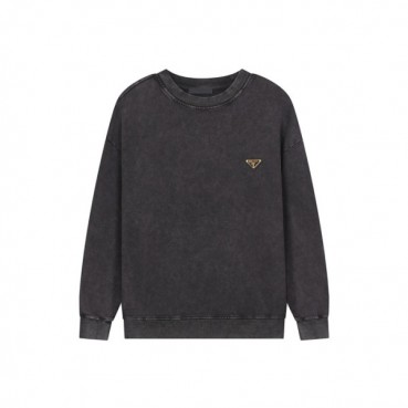 프라다 남성 라운드 맨투맨 - Prada Mens Round Tshirt 