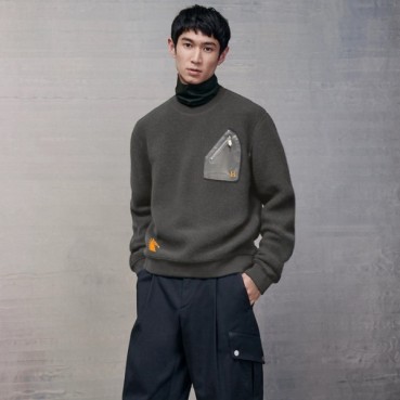 에르메스 남성 라운드 맨투맨 - Hermes Mens Round Tshirt 