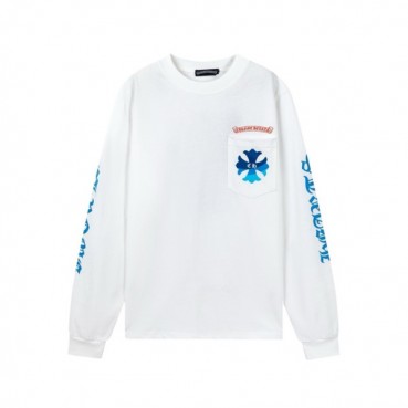 크롬하츠 남성 라운드 맨투맨 - Chrome Hearts Mens Round Tshirt 