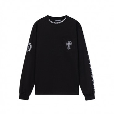 크롬하츠 남성 라운드 맨투맨 - Chrome Hearts Mens Round Tshirt 