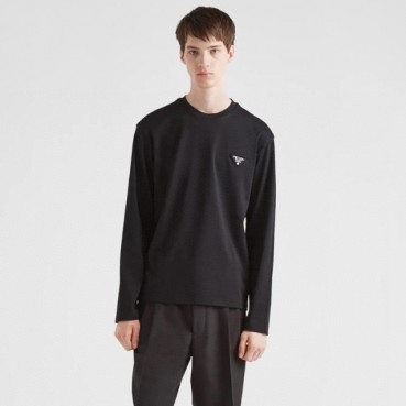 프라다 남성 라운드 긴팔티 - Prada Mens Round Tshirt 