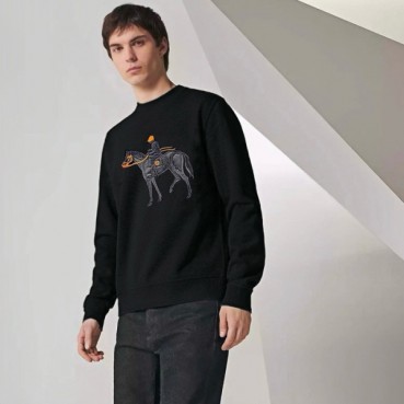 에르메스 남성 라운드 맨투맨 - Hermes Mens Round Tshirt 