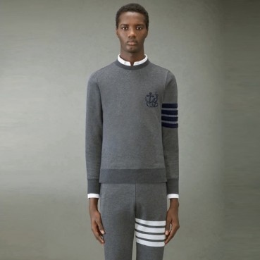 톰브라운 남성 라운드 맨투맨 - Thom Browne Mens Round Tshirts 