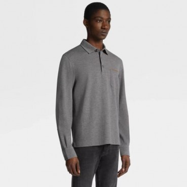 에르메네질도 제냐 남성 폴로 긴팔티 - Ermenegildo Zegna Mens Polo Tshirt 