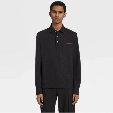 에르메네질도 제냐 남성 폴로 긴팔티 - Ermenegildo Zegna Mens Polo Tshirt 