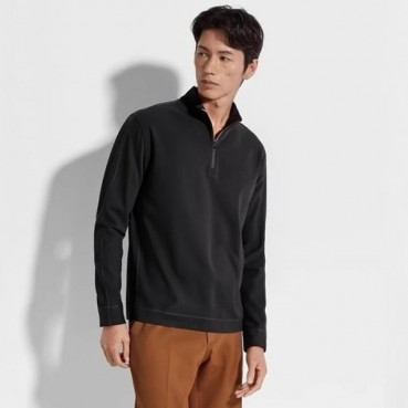 에르메네질도 제냐 남성 집업 긴팔티 - Ermenegildo Zegna Mens Zip