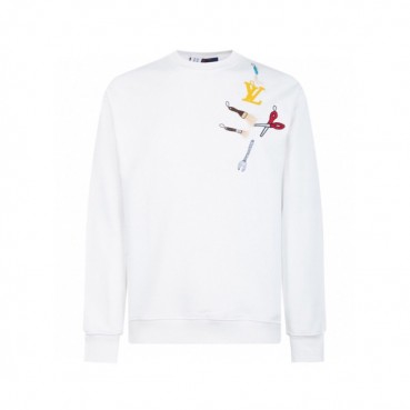 루이비통 남성 라운드 맨투맨 - Louis vuitton Mens Round Tshirts 
