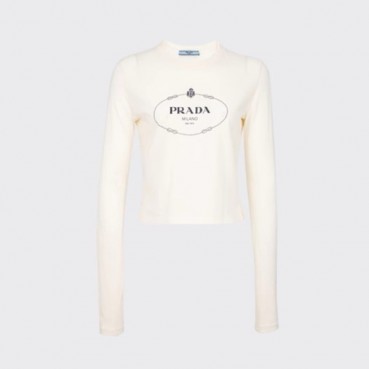 프라다 여성 라운드 맨투맨 - Prada Womens Round Tshirts 