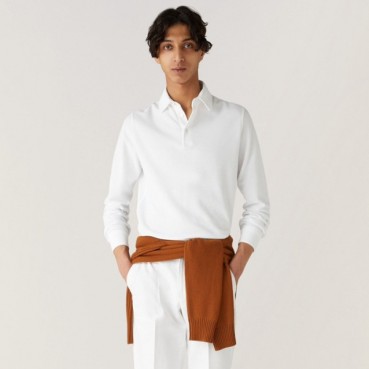 로로피아나 남성 폴로 긴팔티 - Loro Piana Mens Polo Tshirts 