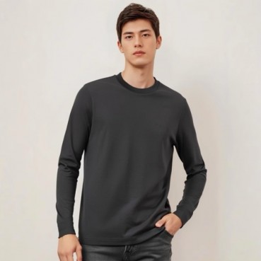에르메스 남성 라운드 긴팔티 - Hermes Mens Round Tshirts 