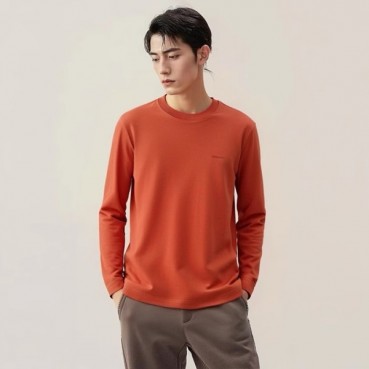 에르메스 남성 라운드 긴팔티 - Hermes Mens Round Tshirts 