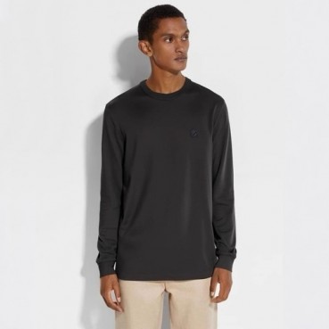 에르메네질도 제냐 남성 라운드 긴팔티 - Ermenegildo Zegna Mens Round Tshirts 