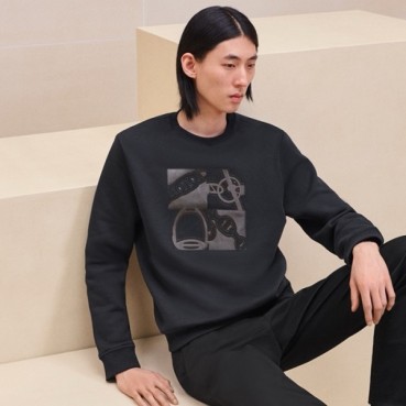 에르메스 남성 라운드 맨투맨 - Hermes Mens Round Tshirts 