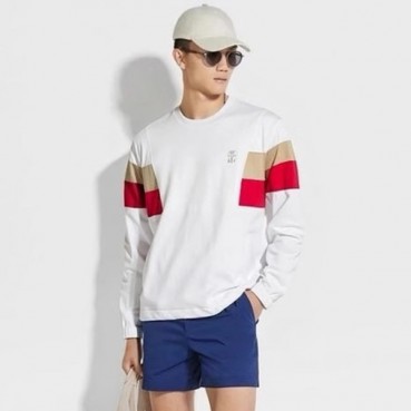 브루넬로쿠치넬리 남성 라운드 맨투맨 - Brunello Cucinelli Mens Round Tshirts 