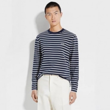 로로피아나 남성 라운드 긴팔티 - Loro Piana Mens Round Tshirts 