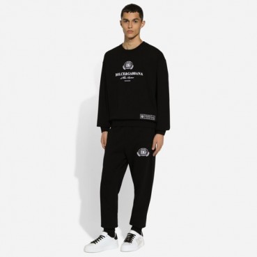 돌체앤가바나 남성 블랙 맨투맨 - Dolce&Gabbana Mens Sweat Shirt 