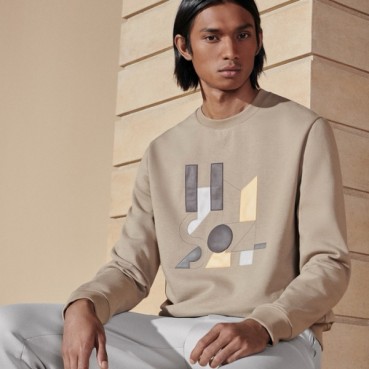 에르메스 남성 라운드 맨투맨 - Hermes Mens Round Tshirts 