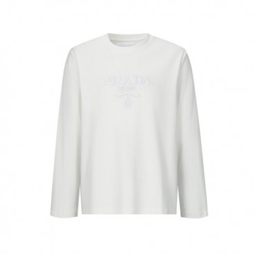 프라다 남성 라운드 긴팔티 - Prada Mens Round Tshirts 