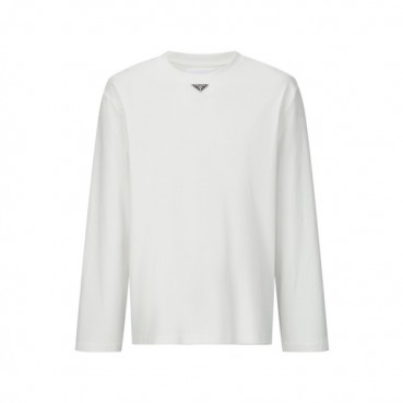 프라다 남성 라운드 긴팔티 - Prada Mens Round Tshirts 