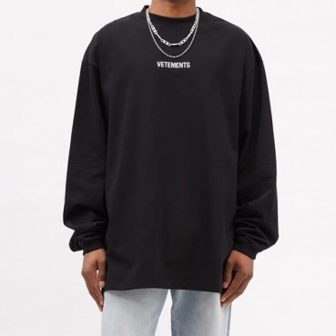 베트멍 남성 블랙 맨투맨 - Veiments Mens Black Tshirts 