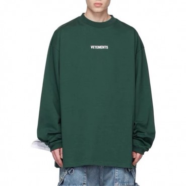베트멍 남성 그린 맨투맨 - Veiments Mens Green Tshirts 