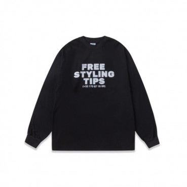 베트멍 남성 블랙 긴팔티 - Veiments Mens Black Tshirts 