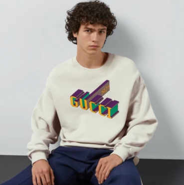 구찌 남성 베이직 화이트 맨투맨 - Gucci Mens White Tshirts 