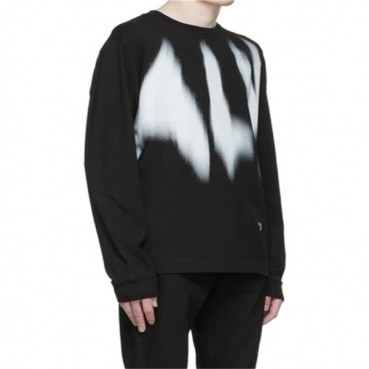 알릭스 남성 블랙 맨투맨 - ALYX Mens Black Tshirts 