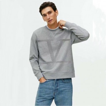 발렌티노 남성 베이직 그레이 맨투맨 - Valentino Mens Gray Tshirts 