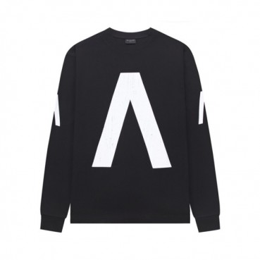 발렌시아가 남성 크루넥 맨투맨 - Balenciaga Mens Black Tshirts 