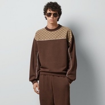 구찌 남성 브라운 맨투맨 - Gucci Mens Brown Tshirts 