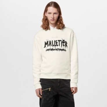 루이비통 남성 화이트 맨투맨 - Louis vuitton Mens White Tshirts 
