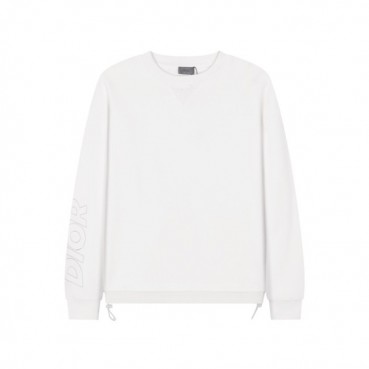 디올 남성 클래식 화이트 맨투맨 - Dior Mens White Tshirts 