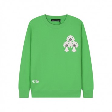 크롬하츠 남성 그린 맨투맨 - Chrome Hearts Mens Green Tshirts 