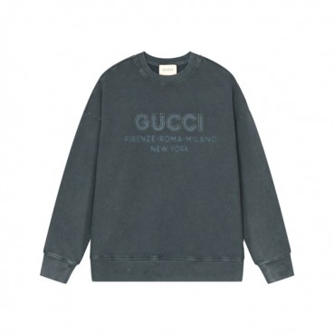 구찌 남성 베이직 블루 맨투맨 - Gucci Mens Blue Tshirts 
