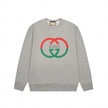 구찌 남성 베이직 그레이 맨투맨 - Gucci Mens Gray Tshirts 