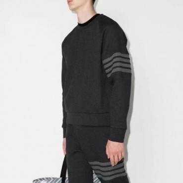 톰브라운 남성 캐쥬얼 그레이 맨투맨 - Thom Browne Mens Gray Tshirts 