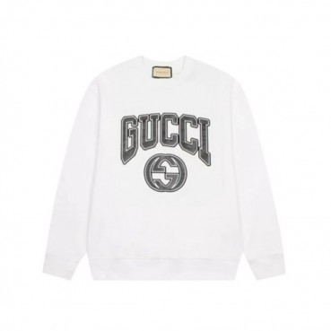 구찌 남성 베이직 화이트 맨투맨 - Gucci Mens White Tshirts 