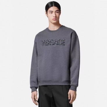 베르사체 남성 그레이 크루넥 맨투맨- Versace Mens Gray Tshirts 