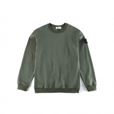 스톤아일랜드 남성 모던 카키 맨투맨 - Stone Island Mens Khaki Tshirts 