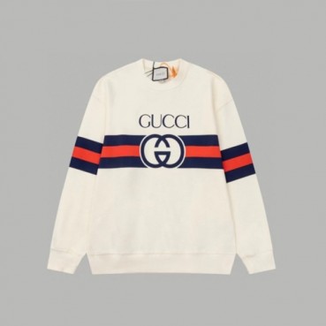 구찌 남성 베이직 아이보리 맨투맨 - Gucci Mens Ivory Tshirts 