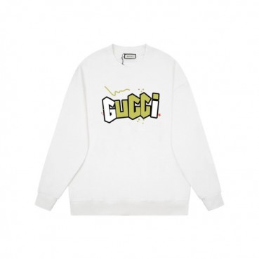 구찌 남성 베이직 화이트 맨투맨 - Gucci Mens White Tshirts 