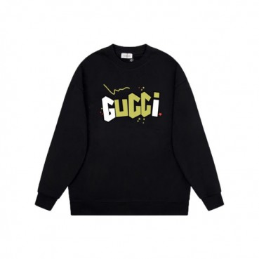 구찌 남성 베이직 블랙 맨투맨 - Gucci Mens Black Tshirts 