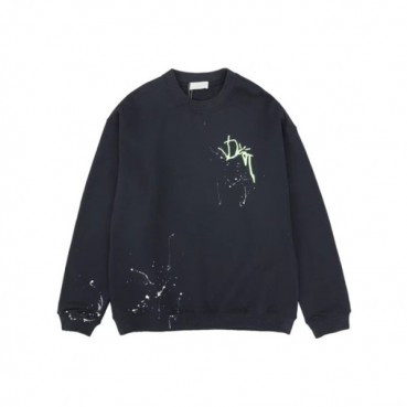 디올 남성 클래식 블랙 긴팔티 - Dior Mens Black Tshirts 