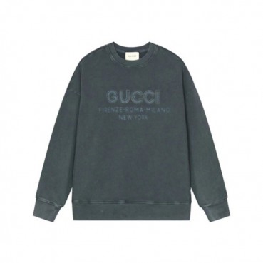 구찌 남성 베이직 그레이 맨투맨 - Gucci Mens Gray Tshirts 