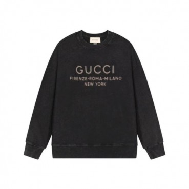 구찌 남성 베이직 블랙 맨투맨 - Gucci Mens Black Tshirts 