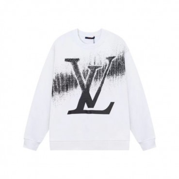 루이비통 남성 화이트 맨투맨 - Louis vuitton Mens White Tshirts 