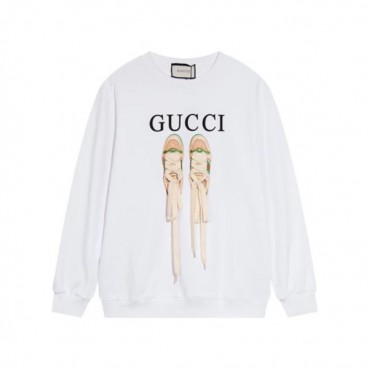 구찌 남성 베이직 화이트 맨투맨 - Gucci Mens White Tshirts 