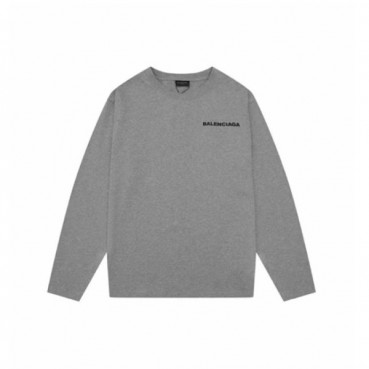발렌시아가 남성 그레이 맨투맨 - Balenciaga Mens Gray Tshirts 