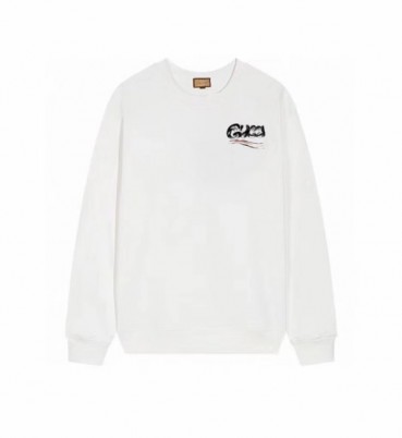 구찌 남성 베이직 화이트 맨투맨 - Gucci Mens White Tshirts 